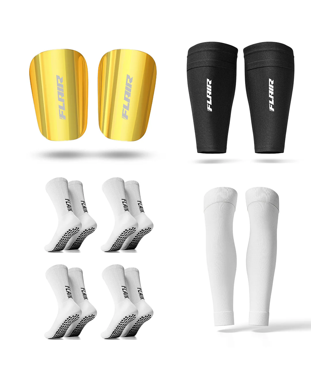 Ultimate Bundle - Gold Shin Pads - Image 2
